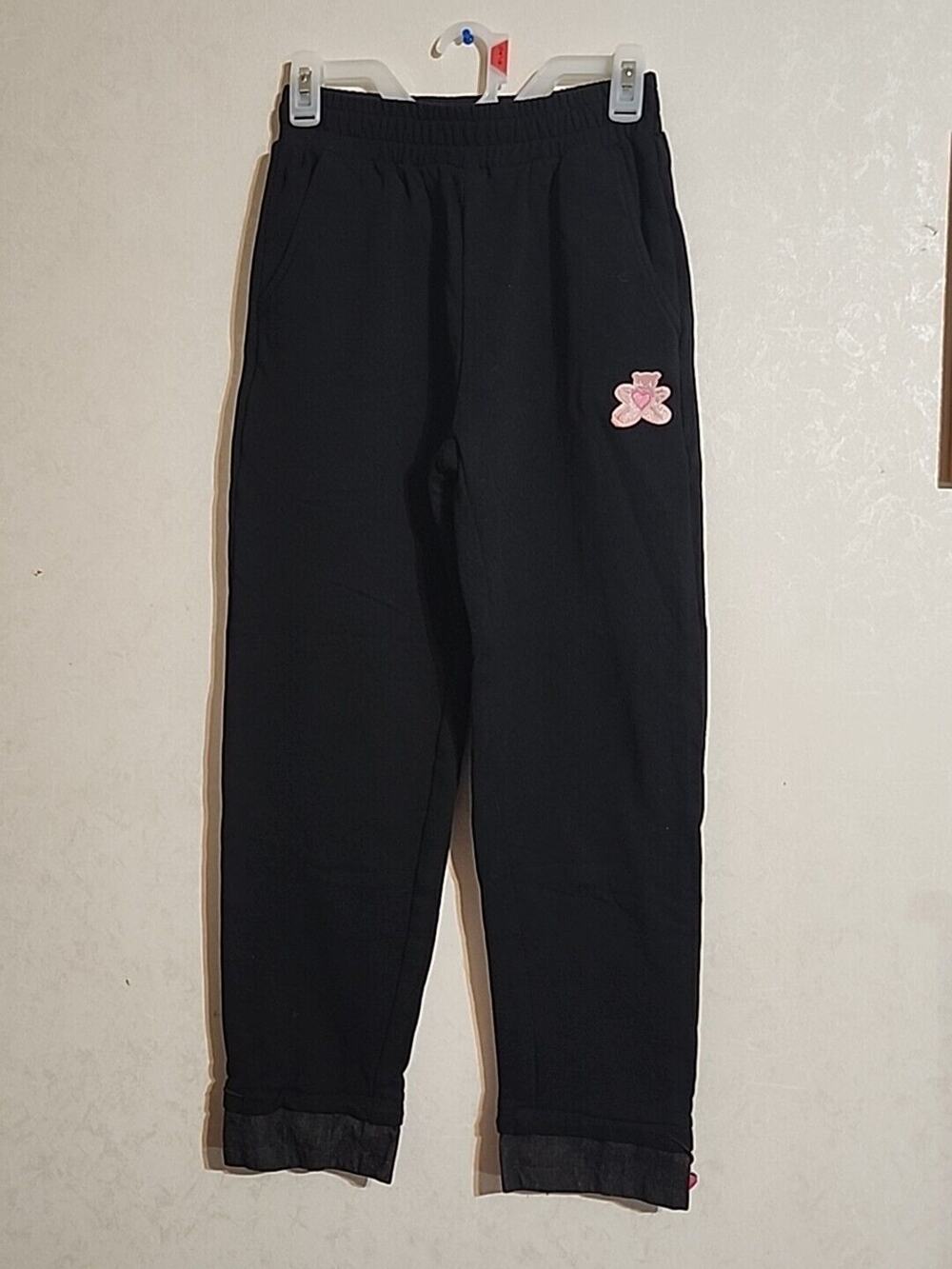 Sence La Artificial Desires Are Despoiling the Earth Sweat Pant sz Small Black